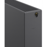 Mexen Flat CVF33 lemez radiátor 400 x 900 mm, alsó csatlakozás, 1423 W, antracit - W633F-040-090-66