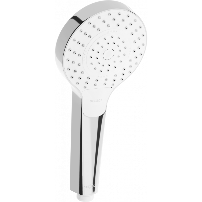Mexen R-05 mâner de duș cu 3 funcții, crom/alb - 79505-00