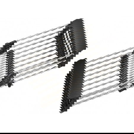 Mexen scurgător de bucătărie telescopic cu lățime reglabilă, Neagră - 660730-70