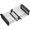 Mexen scurgător de bucătărie telescopic cu lățime reglabilă, negru - 660730-70