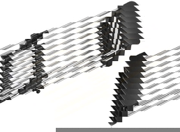 Mexen scurgător de bucătărie telescopic cu lățime reglabilă, negru - 660730-70