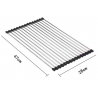 Mexen suport de uscare vase de bucătărie, negru - 660949-70