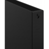 Mexen Flat CF22 radiátor panel 400 x 1400 mm, oldalsó csatlakozás, 1593 W, fekete - W422F-040-140-70