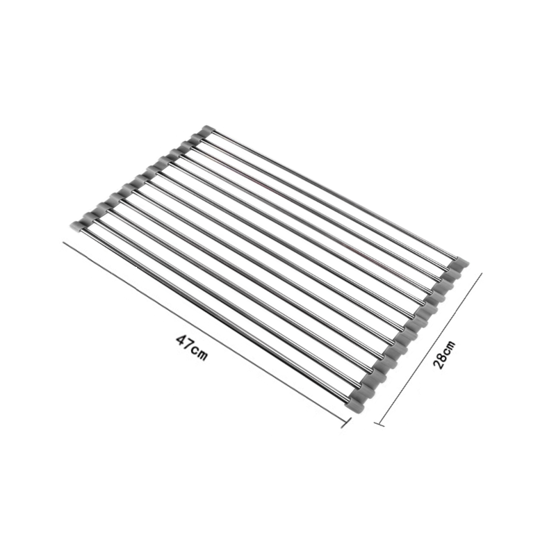 Mexen suport de vase pliabil pentru bucătărie, gri - 660949-71