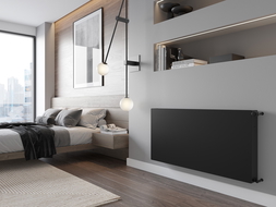 Mexen Flat CF22 fűtőpanel 900 x 800 mm, oldalsó csatlakozás, 1759 W, fekete - W422F-090-080-70