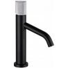 Mexen Rumba One  baterie pentru chiuvetă, negru/crom - 73501-77