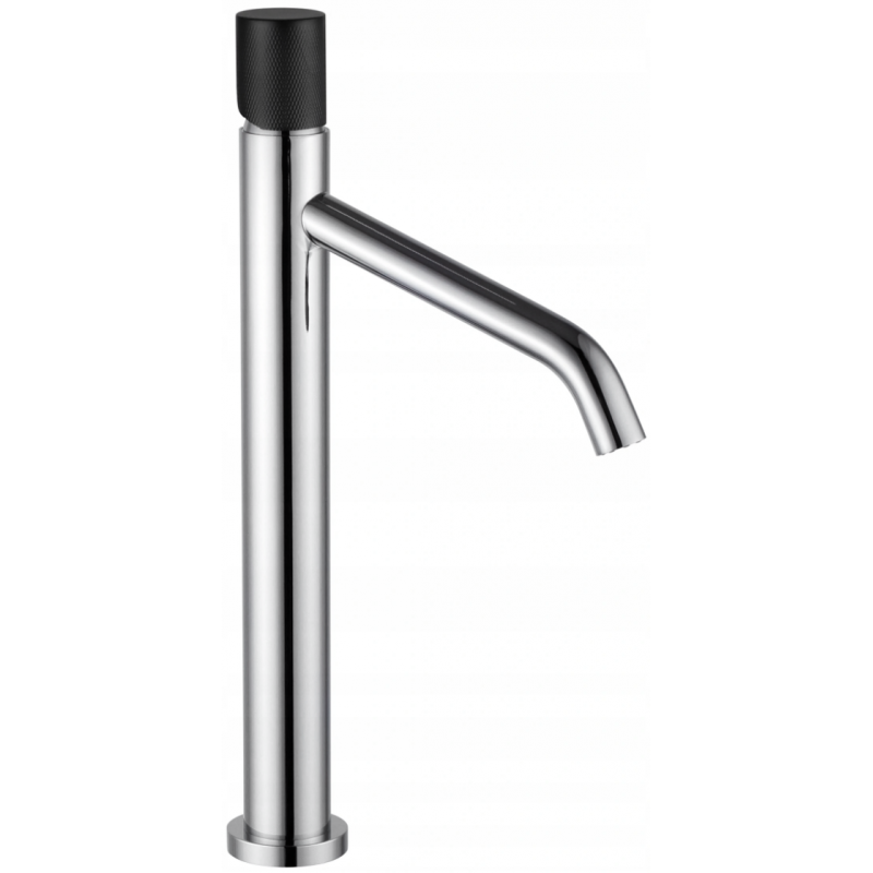 Mexen Rumba One baterie de lavoar înaltă, crom/negru - 73511-07