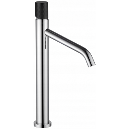 Mexen Rumba One baterie de lavoar înaltă, crom/negru - 73511-07