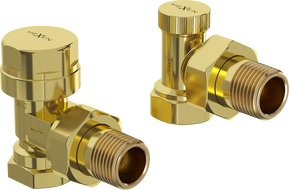 Mexen Uni-Term valve pentru radiator colțar, aurii - W901-000-50