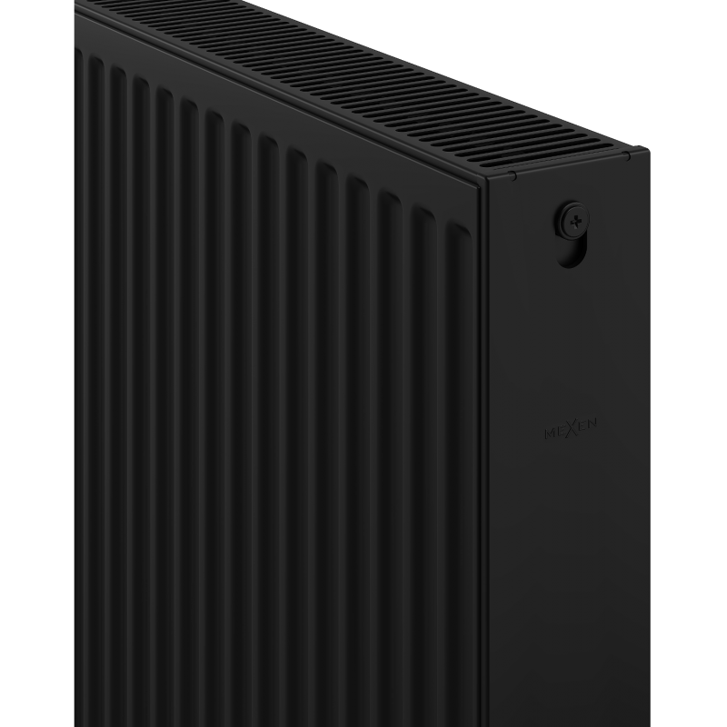 Mexen C22 radiator placă 500 x 2800 mm, conectare laterală, 3989 W, negru - W422-050-280-70