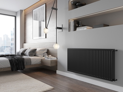 Radiator platforma Mexen C22 600 x 1200 mm, conectare laterală, 1983 W, negru - W422-060-120-70
