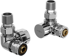 Mexen supape de calorifere axiale, cromate - W903-000-01