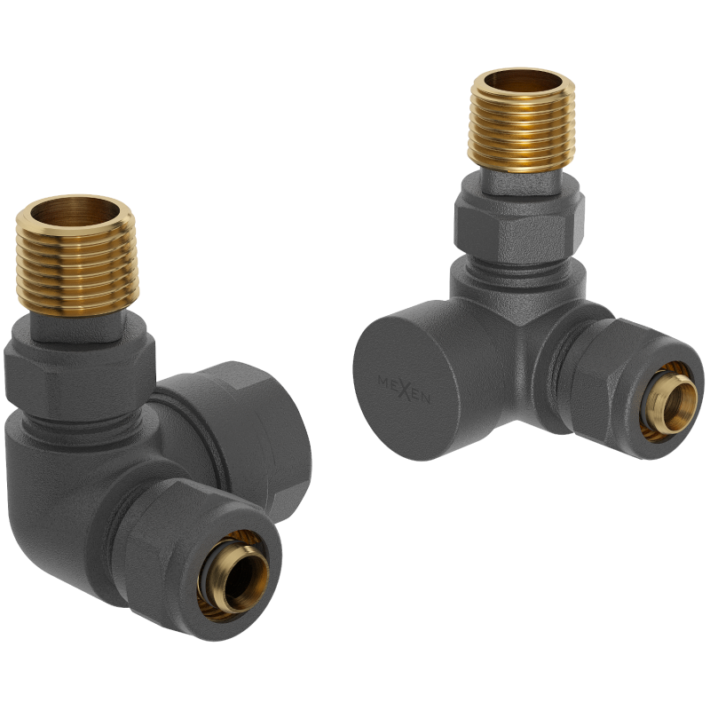 Mexen supape pentru radiatoare axiale, antracit - W903-000-66