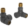 Mexen supape pentru radiatoare axiale, antracit - W903-000-66