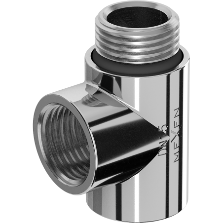Mexen Uni-Term Tee pentru element de încălzire electric, crom - W906-000-01