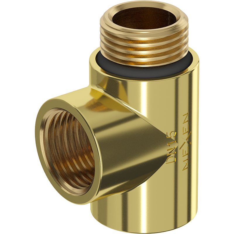 Mexen Uni-Term tee pentru elementul de încălzire electric, auriu - W906-000-50