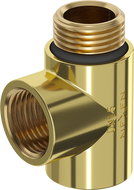Mexen trójnik do încălzitor electric, auriu - W906-000-50