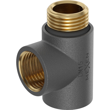Mexen Uni-Term tee pentru rezistență electrică, antracit - W906-000-66