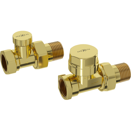 Mexen robinete termostatice drepte, aurii - W902-000-50