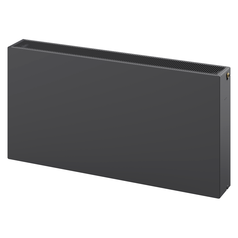 Mexen Flat CVF33 radiátor 400 x 1800 mm, alsó csatlakozás, 2847 W, antracit - W633F-040-180-66