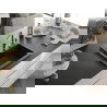 Mexen Oscar chiuvetă din granit cu 1 cuvă 580 x 490 mm, negru/argintiu metalizat, sifon crom - 6519581000-73