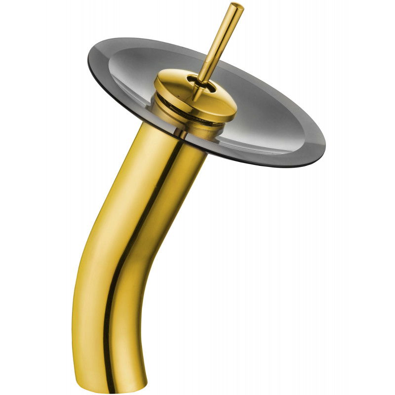 Mexen Niagara baterie înaltă pentru chiuvetă, aurie - 745610-57