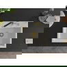 Mexen Oscar chiuvetă de granit cu 1 compartiment 580 x 490 mm, alb, sifon auriu - 6519581000-20-G