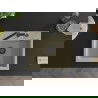 Mexen Oscar chiuvetă din granit, 1 compartiment, 580 x 490 mm, bej, sifon negru - 6519581000-69-B