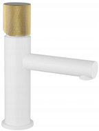 Mexen Elba One baterie de lavoar, albă/aurie - 74101-25