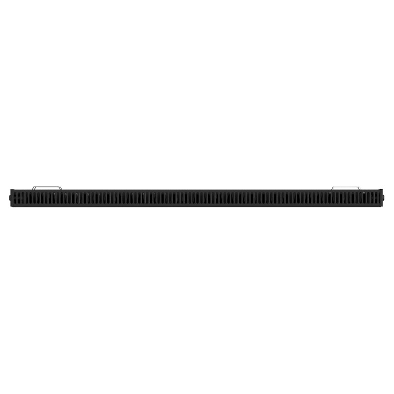 Mexen C11 300 x 2200 mm-es lapradiátor, oldalsó csatlakozás, 1076 W, fekete - W411-030-220-70
