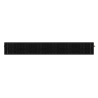 Mexen Flat CVF33 lapos radiátor 300 x 400 mm, alsó csatlakozás, 496 W, fekete - W633F-030-040-70