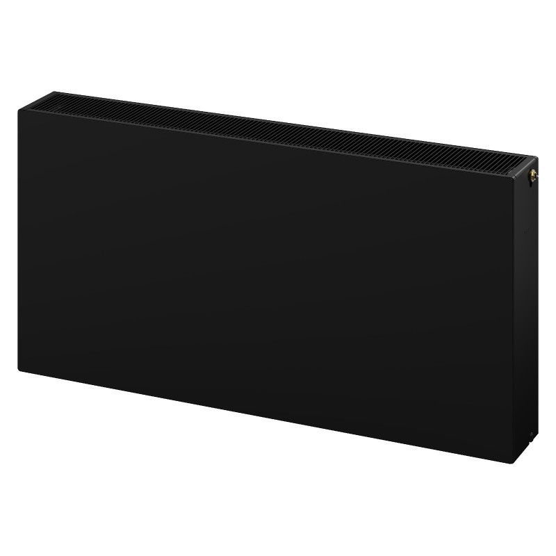 Mexen CVF33 Flat lapos radiátor 300 x 2000 mm, alsó csatlakozás, 2481 W, fekete - W633F-030-200-70
