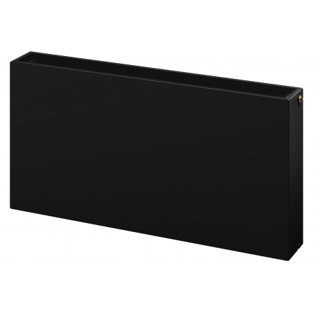 Mexen Flat CVF33 fűtőtest 400 x 400 mm, alsó csatlakozás, 633 W, fekete - W633F-040-040-70