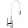 Mexen Flex baterie de bucătărie, Crom/Albă - 670900-02