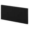 Mexen C11 radiátor 600 x 600 mm, oldalsó csatlakozás, 560 W, fekete - W411-060-060-70