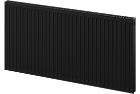 Mexen C11 panelradiátor 600 x 1400 mm, oldalsó csatlakozás, 1307 W, fekete - W411-060-140-70