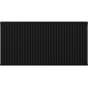 Mexen C11 fűtőtest 600 x 2600 mm, oldalsó csatlakozás, 2427 W, fekete - W411-060-260-70