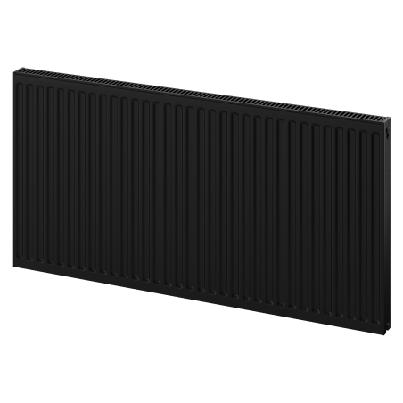 Mexen C11 panelradiátor 900 x 700 mm, oldalsó csatlakozás, 891 W, fekete - W411-090-070-70