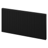 Mexen C11 panelradiátor 900 x 700 mm, oldalsó csatlakozás, 891 W, fekete - W411-090-070-70