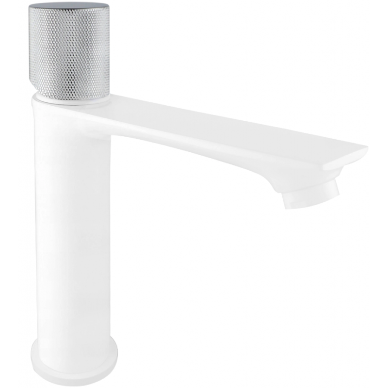 Bateria lavoar Mexen Royo One, albă/crom - 72201-22