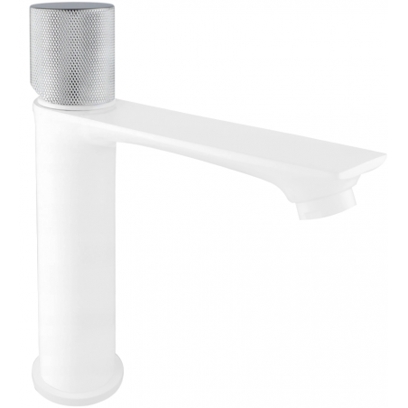 Bateria lavoar Mexen Royo One, albă/crom - 72201-22