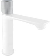 Bateria lavoar Mexen Royo One, albă/crom - 72201-22