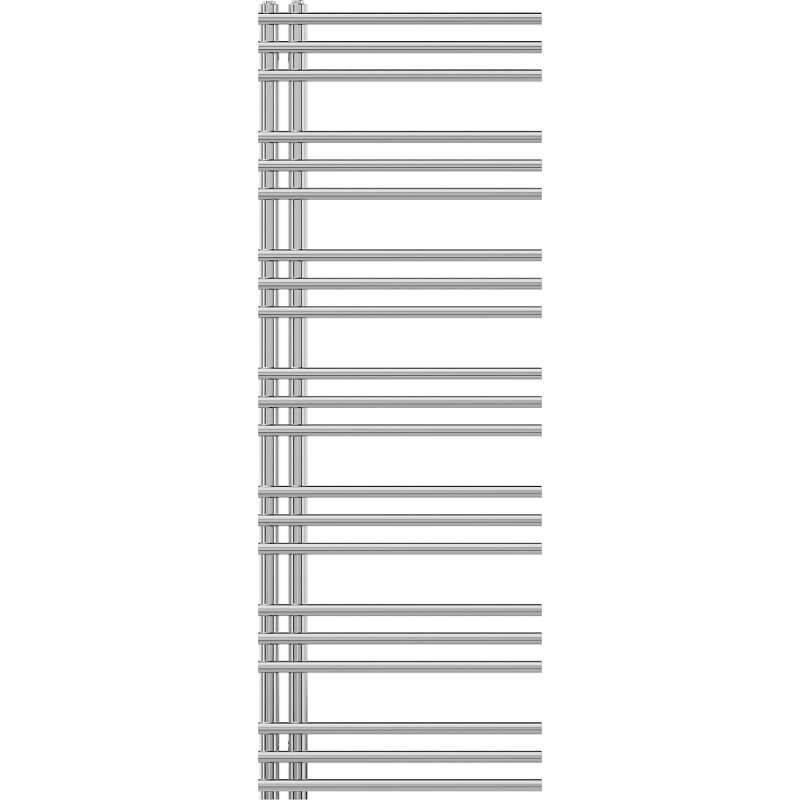 Mexen Neptun radiator de baie decorativ 1400 x 500 mm, 420 W, crom - W101-1400-500-00-01