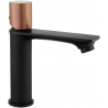 Mexen Royo One baterie pentru chiuvetă, negru/aur roz - 72201-76