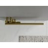 Mexen Neptun dekoratív fürdőszobai radiátor 1400 x 500 mm, 420 W, arany - W101-1400-500-00-50