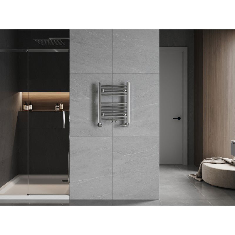 Mexen Ares fürdőszobai radiátor 500 x 400 mm, 142 W, króm - W102-0500-400-00-01