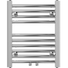Mexen Ares fürdőszobai radiátor 500 x 400 mm, 142 W, króm - W102-0500-400-00-01