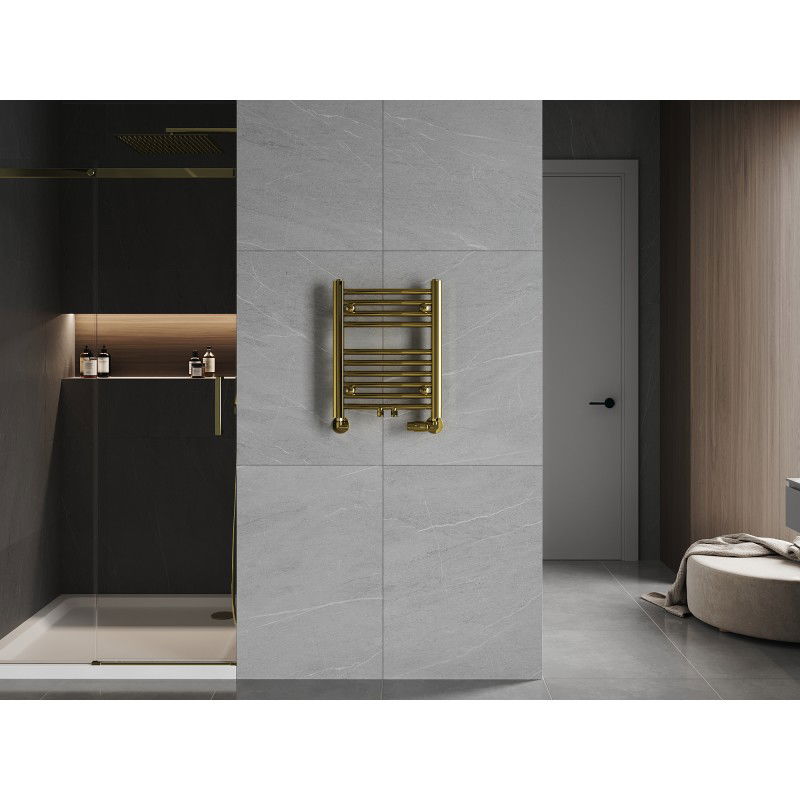 Mexen Ares fürdőszobai radiátor 500 x 400 mm, 142 W, arany - W102-0500-400-00-50