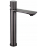 Mexen Royo One baterie înaltă de chiuvetă, gri închis periat - 72211-66