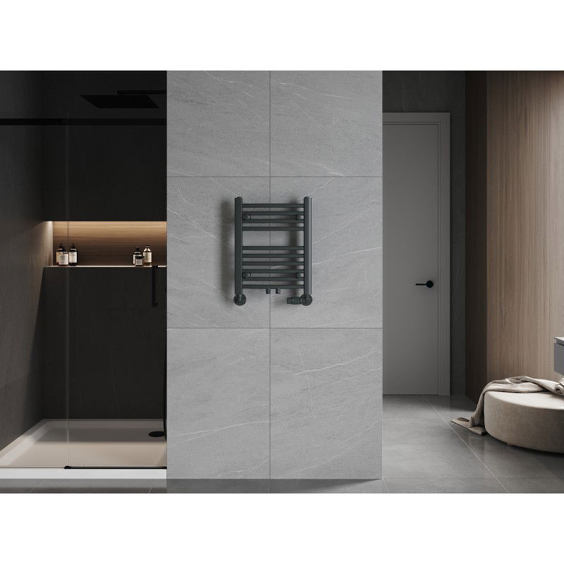 Mexen Ares calorifer baie 500 x 400 mm, 179 W, antracit - W102-0500-400-00-66